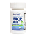 HealthA2Z Mucus Relief | Guaifenesin 600 mg | 12 Hour | No Benzene | Expectorant | Relieves Chest Congestion | Thins and Loosens