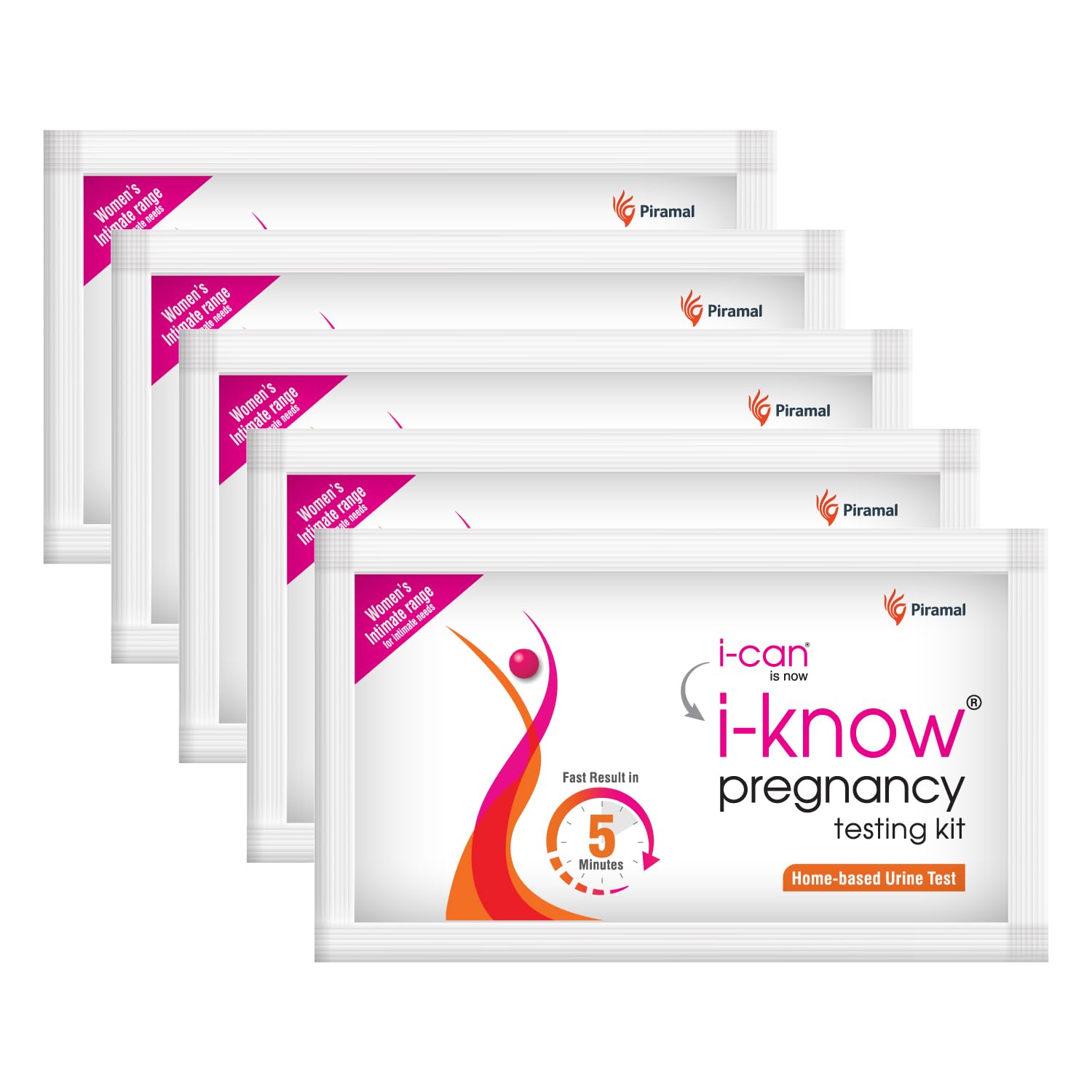 I Know Pregnancy Test Kit | Pack Of 5 | 99% Acurate Results Within 5 Mins | Urine Pregnancy Kit At Home | Hcg Hormone Detection 