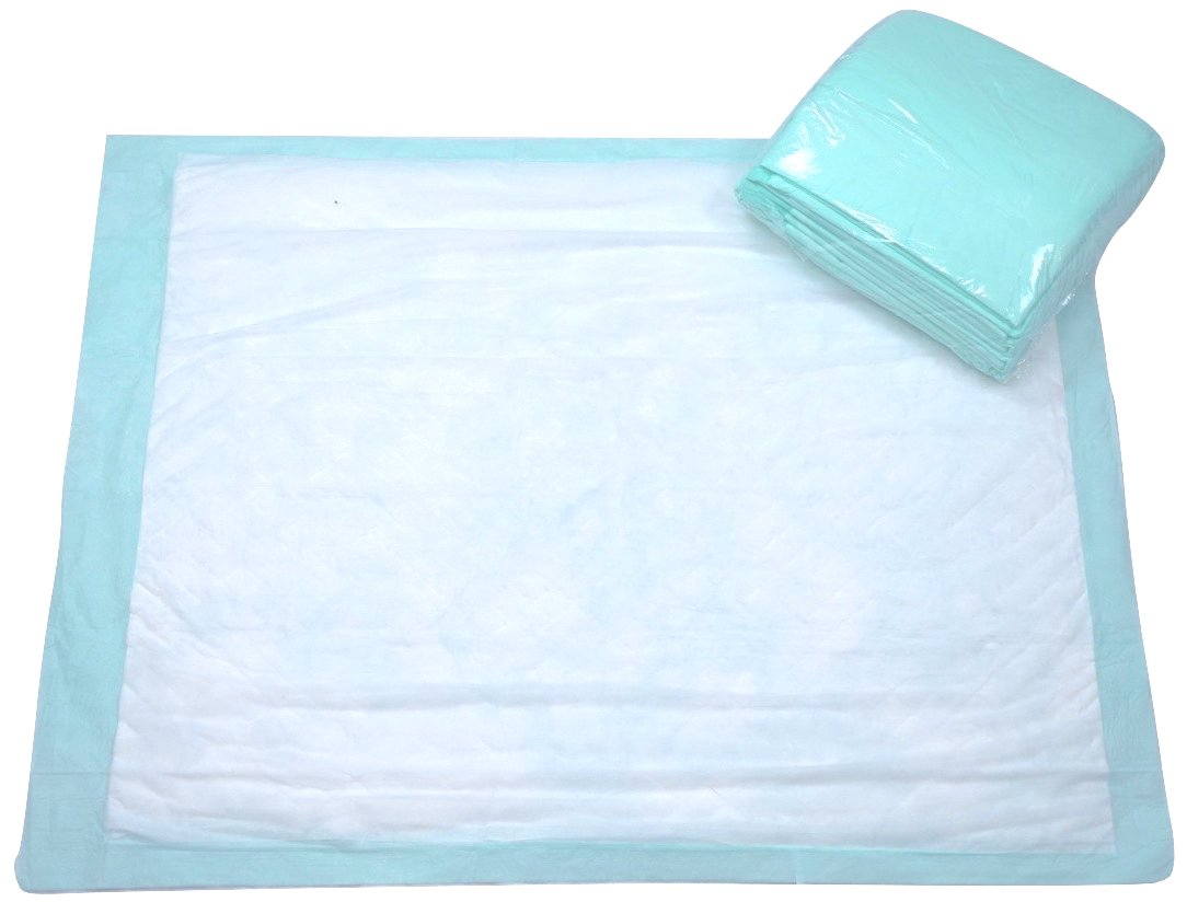 Extra Large Disposable Incontinence Bed Pad 10 Count (Size 36 x 36 Inch) - Hospital Underpad with Incontinence Protection for Ad