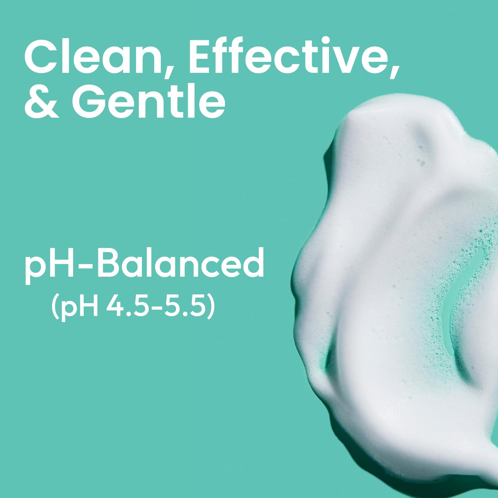 pH-D Feminine Health Support - Boric Acid Foam Wash - pH-Balanced, Paraben-Free, and Plant-based (Sensitive, 6 Fl Oz (Pack of 1)