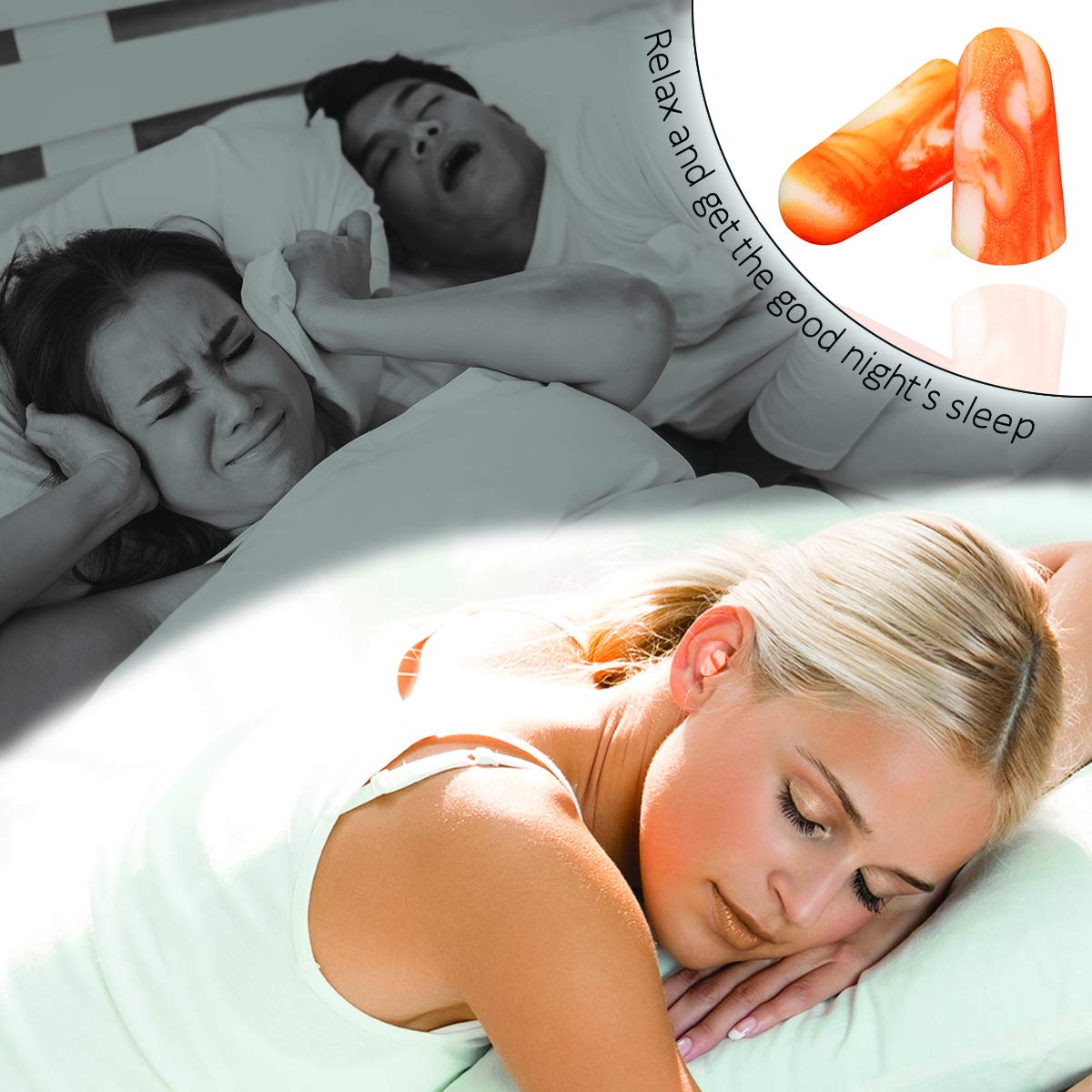 MOLDEX Soft Foam Earplugs 100 Pairs Softies Ear Plugs for Sleeping, Snoring, Work, Travel, Shooting -33dB Highest NRR Made in US
