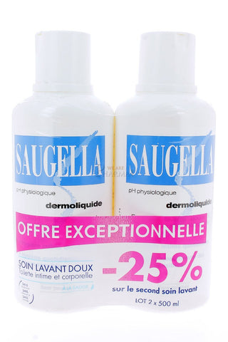 Saugella Dermoliquid 2 x 500ml