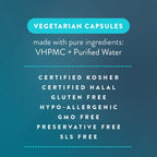 PureCaps USA - Empty Vegetarian Vegan Pill Capsules Size 00|1,000 Joined Pills| Clear| Non-GMO Certified| SLS, Gluten, Preservat
