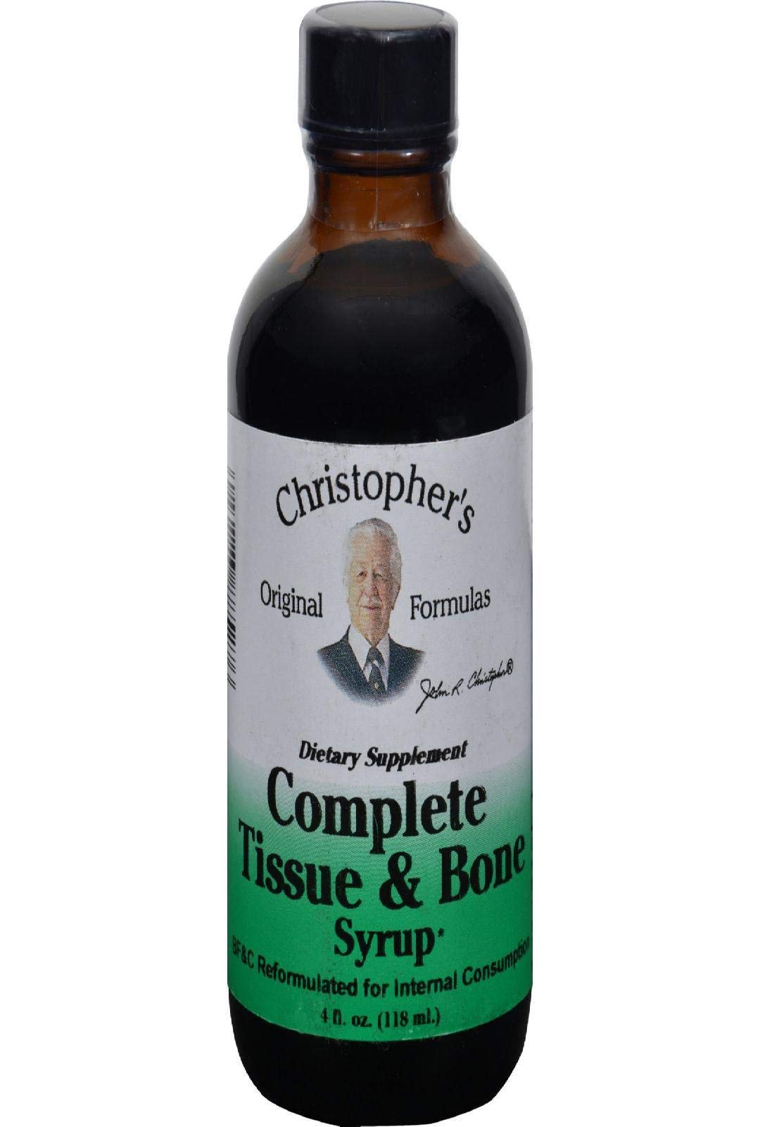 Dr Christopher s Formula Complete Tissue and Bone Syrup, 4 Ounce