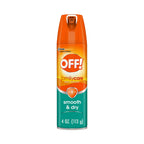 Off! Family Care Smooth & Dry Insect Spray, 4 oz (Pack - 3),White