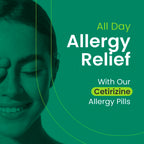 Crcle Cetirizine HCL 10mg 365 Tablets - Allergy Pills Non Drowsy & 24 Hour Allergy Medicine to Support Allergy Relief, Antihist