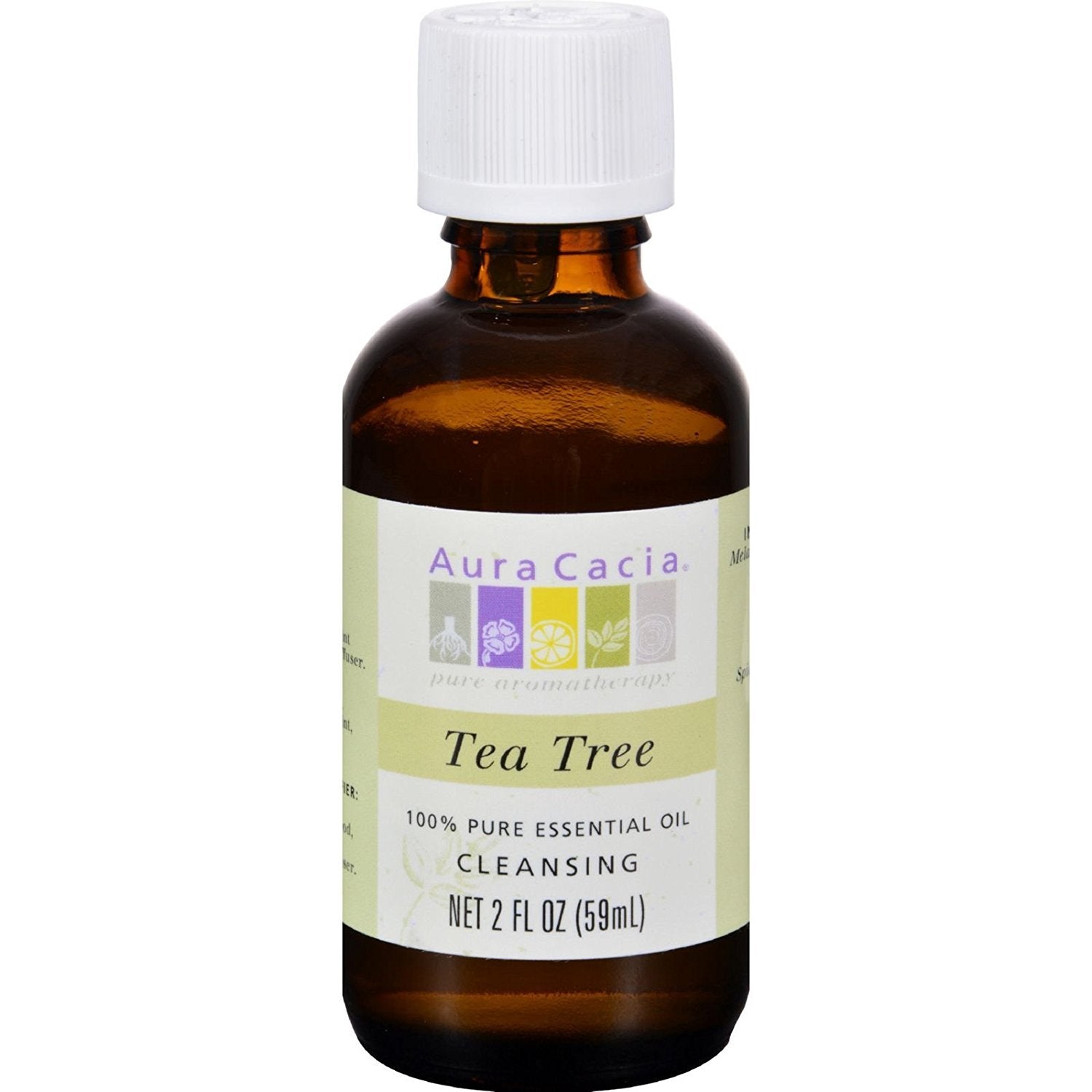 Aura Cacia 100% Pure Essential Oil Tea Tree - 2 fl oz