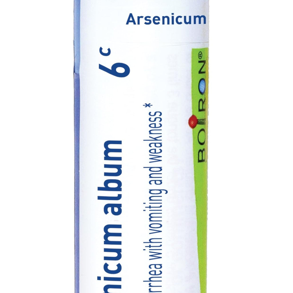Boiron Arsenicum Album 6C Homeopathic Medicine for Food Poisoning - 80 Pellets