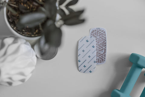 Kailo Flex Patch Adhesive Refill - Discomfort Relief Reusable Adhesives - Double-Sided Adhesive for Foot, Knee, Back & More - Re