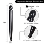 Bian Stone Manual Acupressure Pen-Trigger Point Massage Tool-Reflexology Pressure Point Massager for Full Body Relaxing Deep Tis