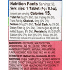 Relion Glucose Tablets - Fruit Punch Flavor - 50 counts