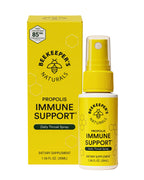 Propolis Throat Spray by Beekeepers Naturals - 95% Bee Propolis Extract, Natural Immune Support & Sore Throat Relief - Antioxid