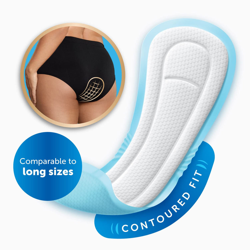 FitRight Fresh Start Postpartum and Incontinence Pads for Women, Ultimate Absorbency (30 Count) Bladder Leakage Pads with The Od