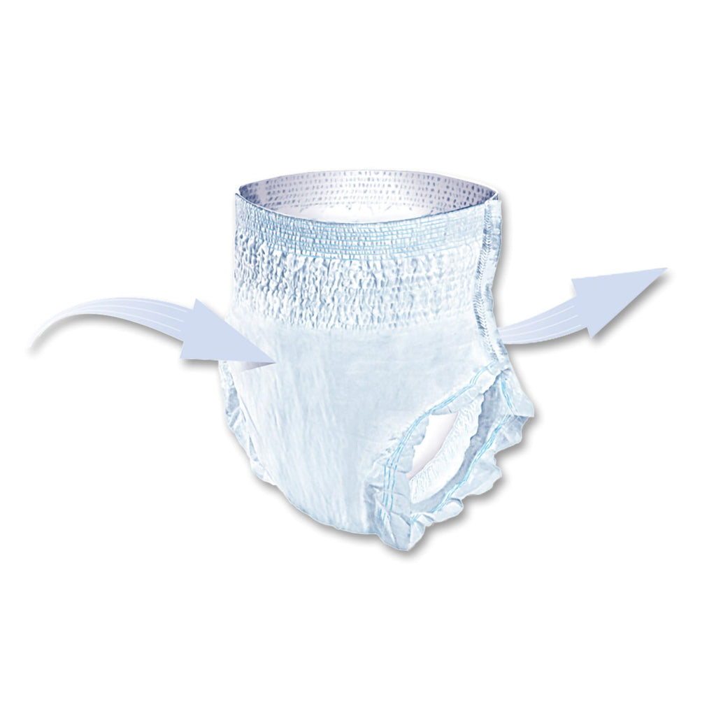Seni Active Super Plus, Underwear for Heavy Incontinence, Large, 18 Count (Pack of 4)