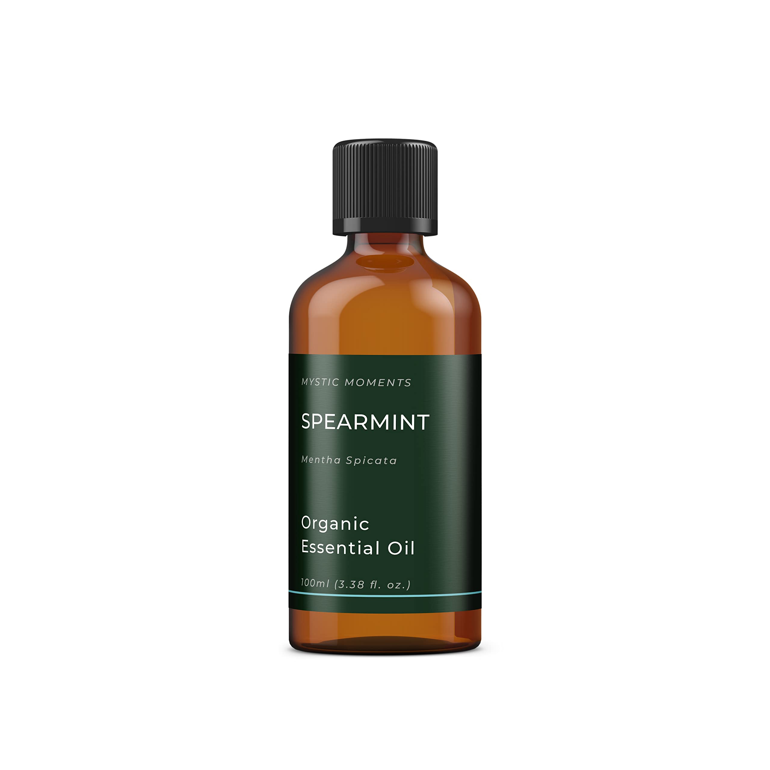 Mystic Moments | Spearmint Organic Essential Oil - 100ml - 100% Pure