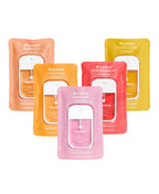 Touchland Power Mist Hydrating Hand Sanitizer Spray, JUICY 5 Set (Citrus, Berry, Watermelon, Peach, Mango), 1 FL. OZ. Travel Siz