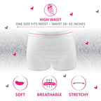Ninja Mama Disposable Postpartum Underwear (Without Pad) with Storage Pouch. Washable Mesh Panties for Women (5 Count). Labor an