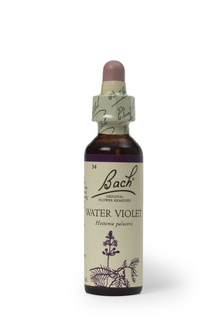 Bach Original Flower Remedies - Water Violet 20ml-packaging may vary