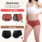 Carer Incontinence Underwear for Women Washable Womens Incontinence Panties 150ml High Absorbent Leak Proof Underwear for Women