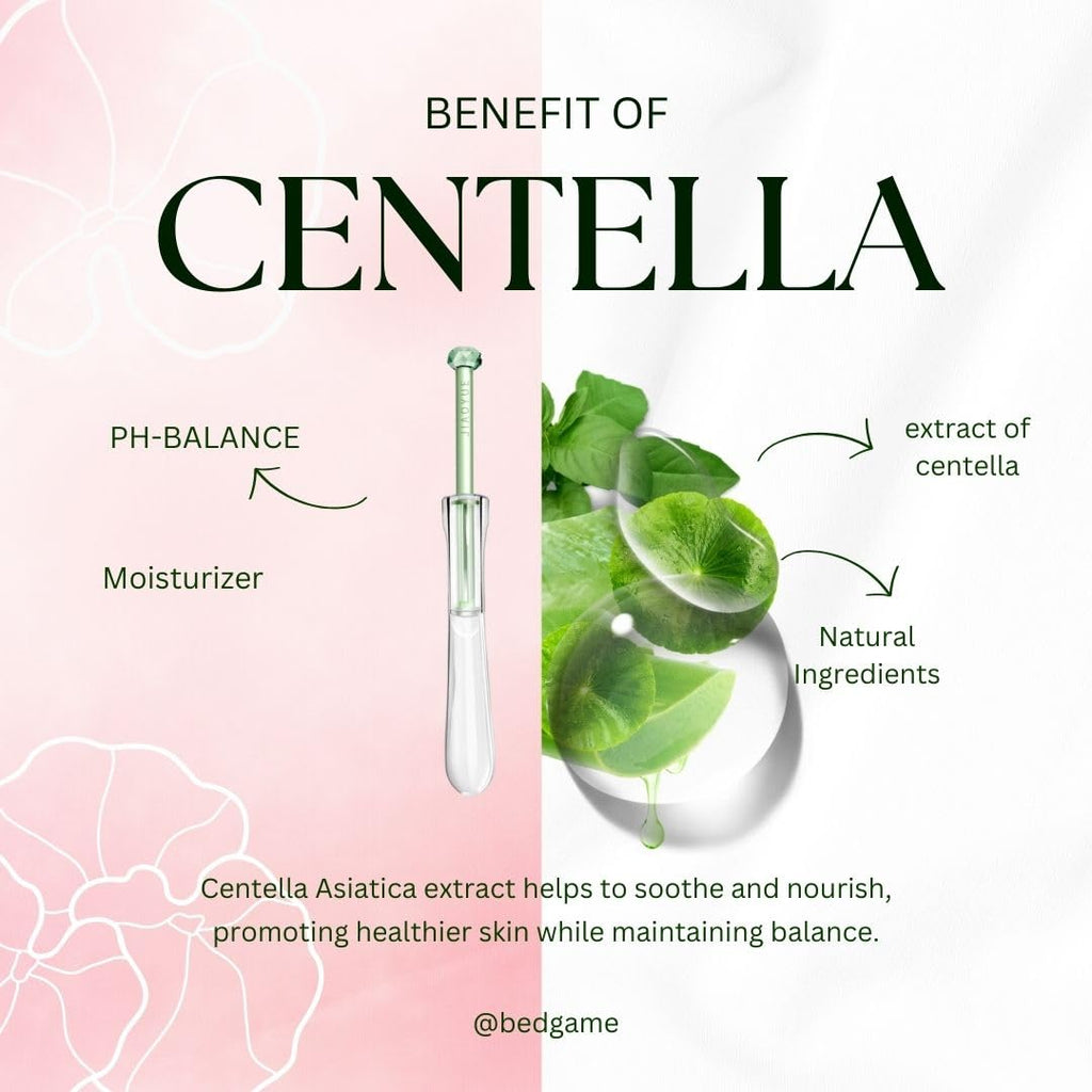 BED GAME Vaginal Moisturizer - Intimate Moisturizing Feminine Lube Injector for Women's Dryness- Disposable Prefilled Massage Ge