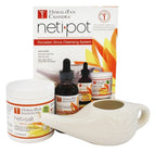 Himalayan Institute Original Neti Pot Complete Sinus Cleansing System Starter Kit (Pack of 2)