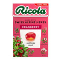 Ricola Cranberry Sf Lozenges Box 45G Pack of 20