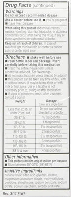 REESES PINWORM Medicine Liquid for Entire Family, Full Prescription Strength, 2 Oz