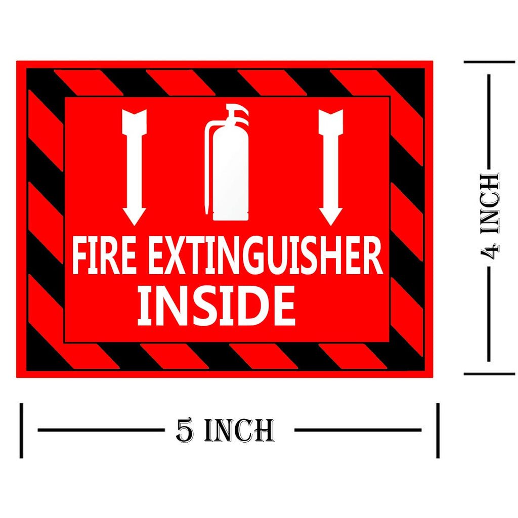 Remarkable Green First Aid Kit Inside Red Fire Extinguisher Inside Stickers,45 Inch Adhesive First