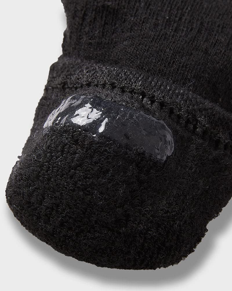 32 DEGREEES Men's 6 Pack Comfort No Show Socks | Anti-Odor | Cushioned Heel | Arch Support | Active | Casual | Work, Black, Medi