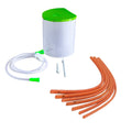 Widely Pure Enema Kit Satvik 1500Ml With 7 Rubber Tubes, 2 Nozzles, 1 Pinch Clamp, With User Manual