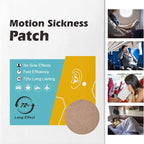 Motion Sickness Patch, Motion Sickness Patches for Kids and Adults, Sea Sickness Patch (30 Count (Pack of 1))
