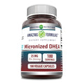 Amazing Formulas Micronized Dhea 25Mg 180 Veggie Capsules Supplement | Non-Gmo | Gluten Free | Made In Usa | Ideal For Vegetaria