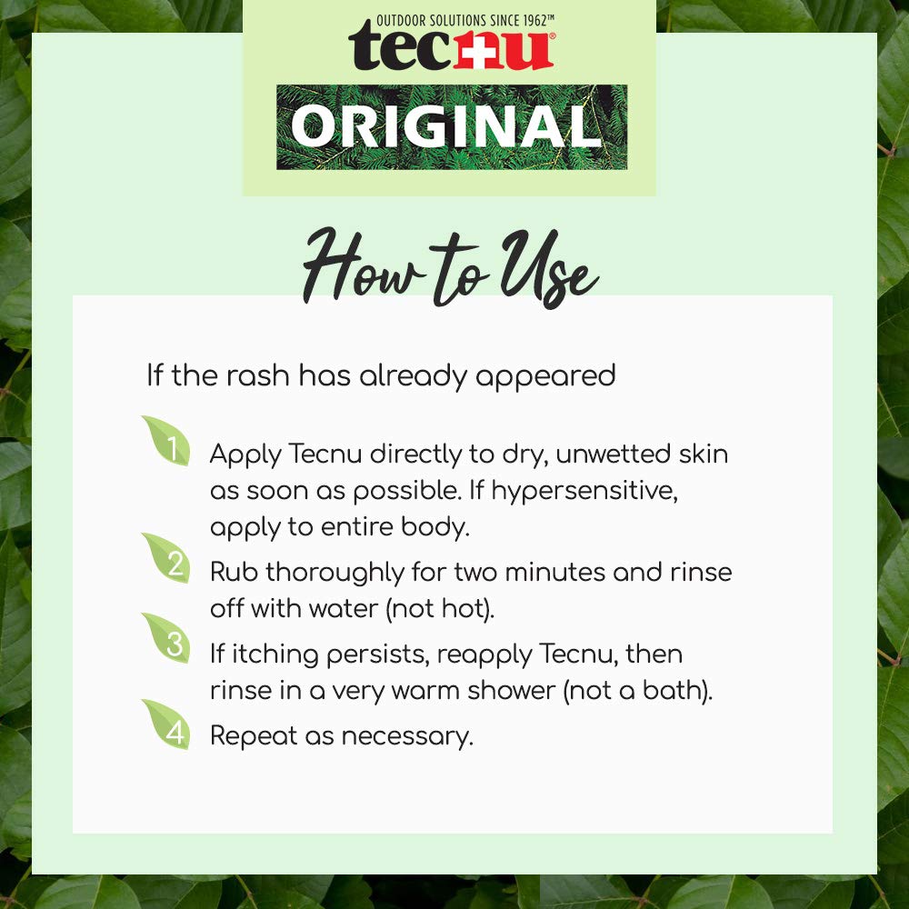 Tecnu Original Poison Oak & Ivy Outdoor Skin Cleanser, 32 Fl Oz, First Step in Poison Ivy Treatment, Removes Rash Causing Oils f