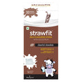 Strawfit Cheerful Chocolate Flavoring Straws with Colostrum for Immunity | Yummy and Nutritious and Healthy Choice | New Way of 