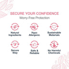 Veeda Natural Adult Incontinence Underwear for Women - Postpartum Underwear for Bladder Leakage Protection - Disposable Underwea