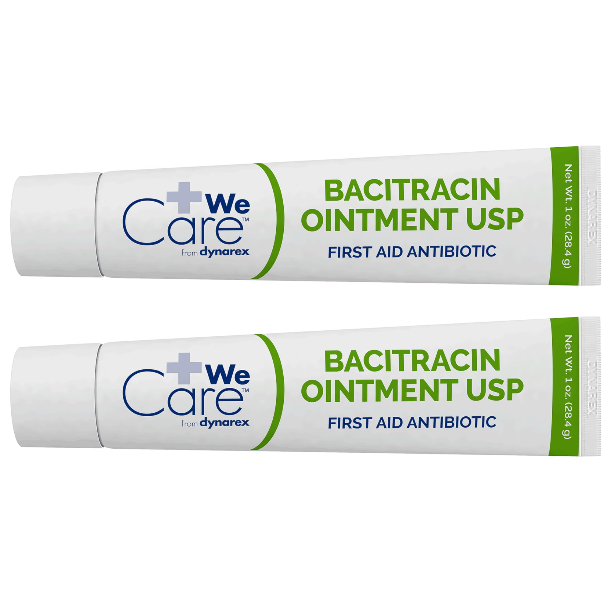 Dynarex Bacitracin Topical Ointment USP - First Response Wound Care Supplies for Minor Cuts, Scrapes & Burns - Helps Keep Wounds
