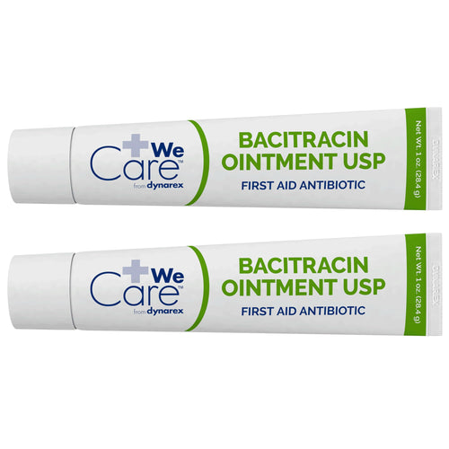 Dynarex Bacitracin Topical Ointment USP - First Response Wound Care Supplies for Minor Cuts, Scrapes & Burns - Helps Keep Wounds