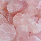 Nvzi Rose Quartz Crystals, Raw Crystals Bulk, Gem Stones Rocks Crystals, Tumbled Stones and Crystals Bulk, Rock Collection, Chak