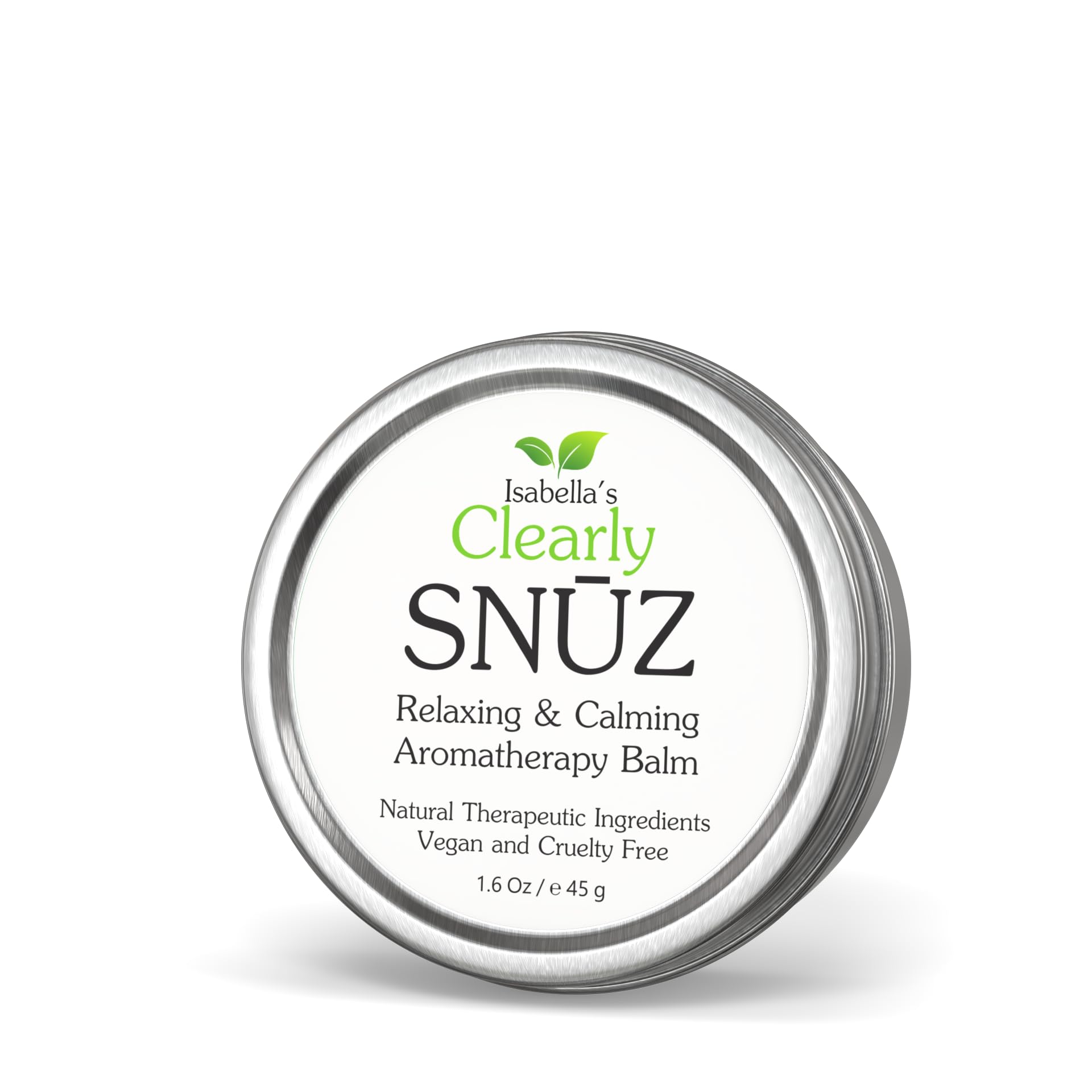 SNUZ Natural Sleep Aid Aromatherapy Balm | Essential Oil Blend with Chamomile, Copaiba, Lavender for Improved Sleep Quality and 