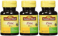 Nature Made Zinc 30 mg - 100 Tablets, Pack of 3