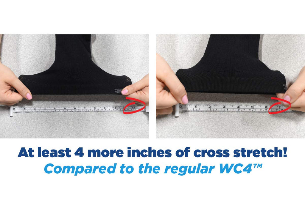 OrthoSleeve Diabetic and Neuropathy Non-Binding Wellness Socks WC4 Improves Circulation and Helps with Edema