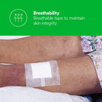 3M Transpore White Surgical Tape 1534-1, 1 inch x 10 yard (2,5cm x 9,1m), 12 Rolls/Carton 10 Cartons/Case