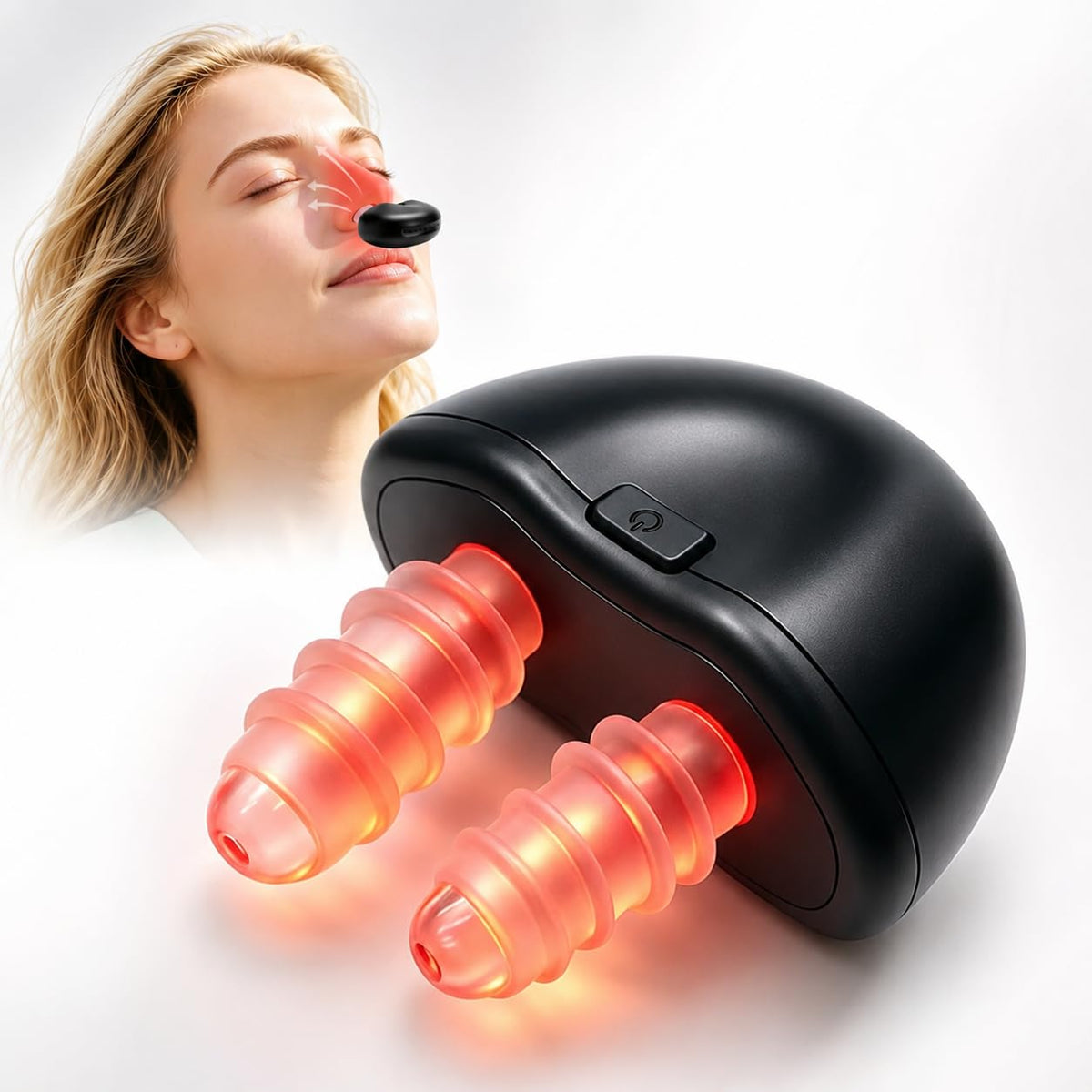 Red Light Nose Therapy Device