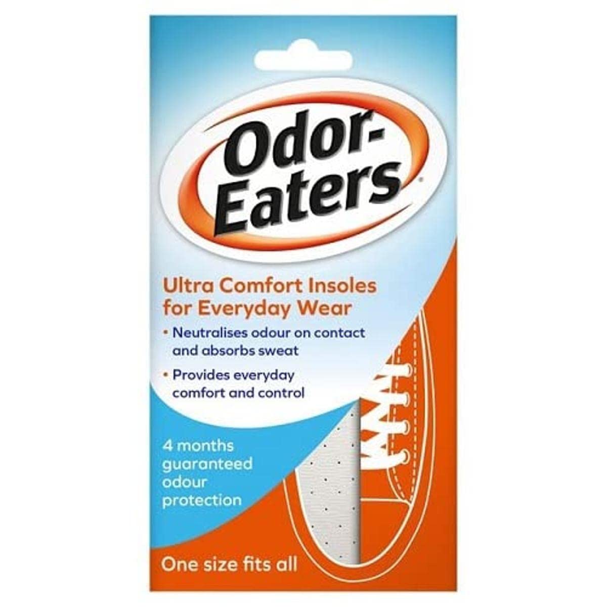 Odor-Eaters Unisex Adults 1 Pair, Ultra Comfort