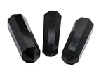 Black Agate Crystal Towers ~ Natural Healing Crystal Point Obelisk for Reiki Healing and Crystal Grid (2 to 3 INCH)
