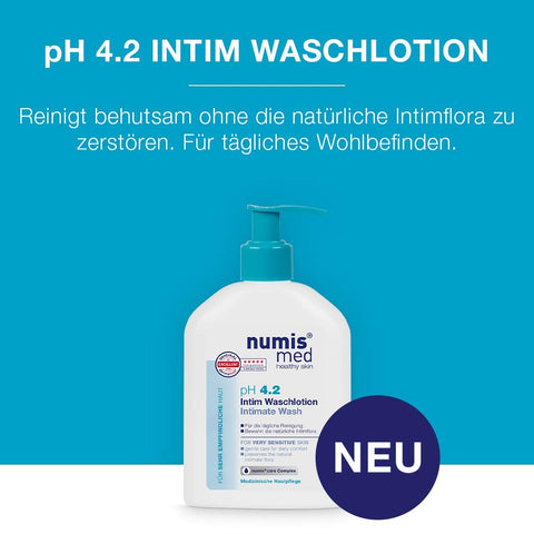 Numis Med Intimate Wash pH 4.2, Skin-Soothing pH Balance Feminine Wash for Every Woman, Feminine Cleansing Wash for Sensitive Sk