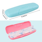 Tuciyke Tampon Storage Bag,Plastic Tampon Organizer Bag Pack of 3 Small Pouch for Feminine Products 6 * 2 * 1inches Portable Per