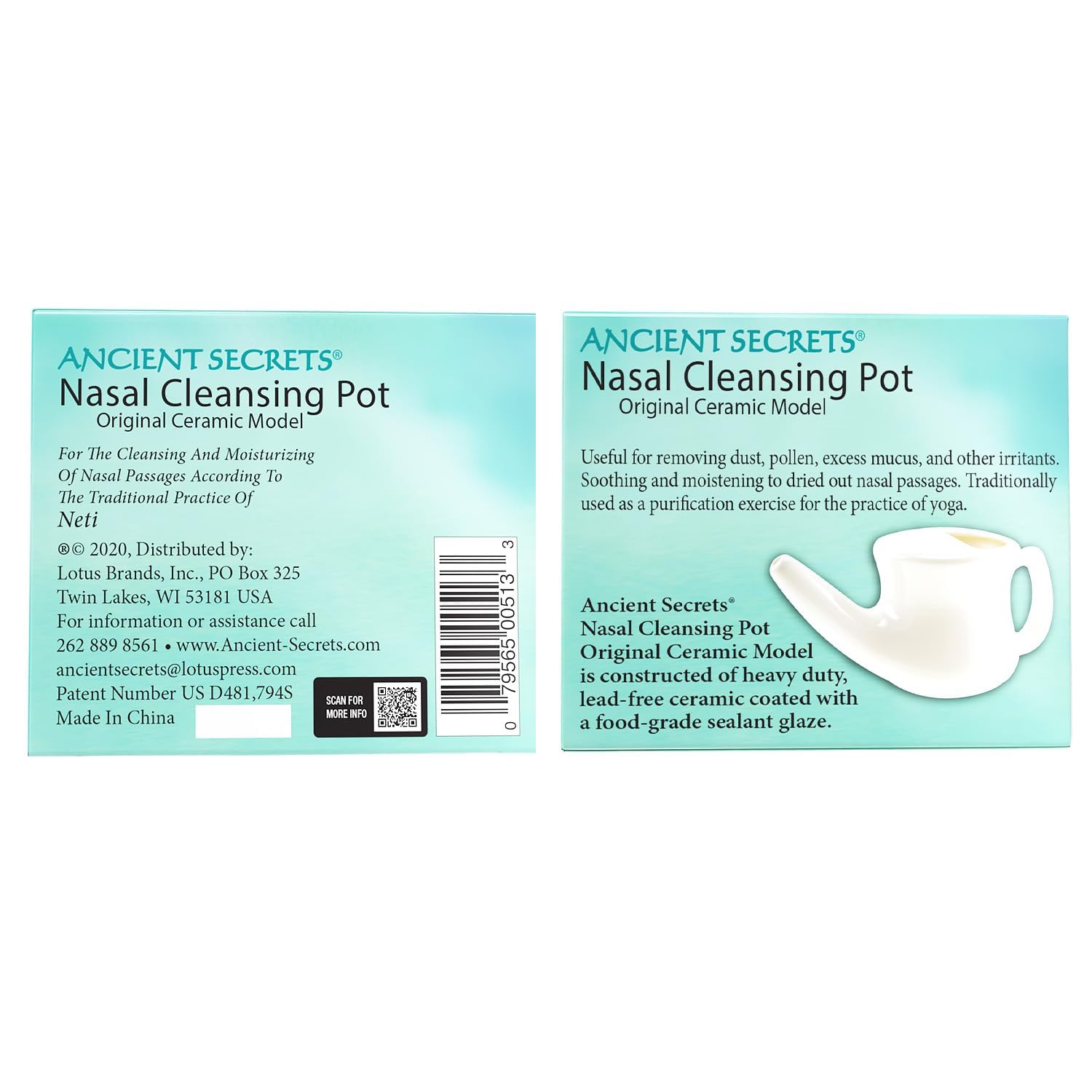 Nasal Cleansing Pot 1 EA