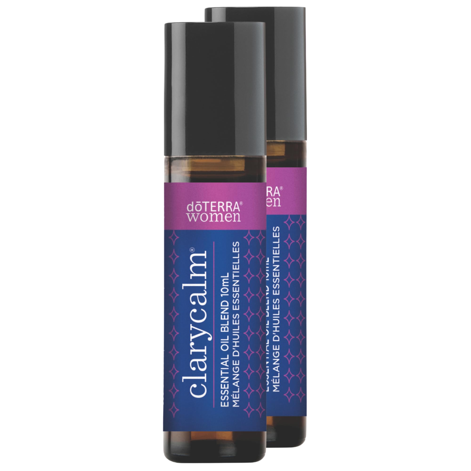 doTERRA Clary Calm Essential Oil Blend for Women - 10 ml (2 Pack)