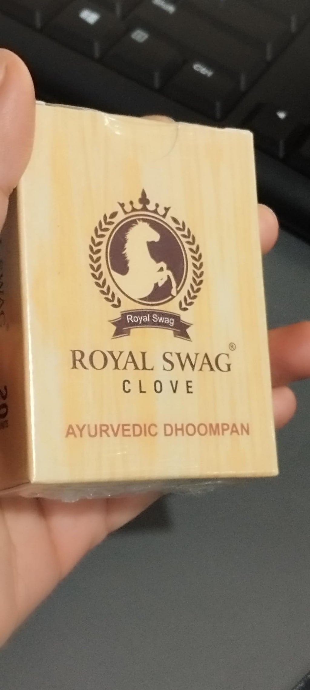 ROYAL SWAG Ayurvedic & Herbal Long Filtered Bidi Smoke (Pack of 3 X 20 Bidi Sticks Per Pack) with 12 ml Shot to Stop Nicotine Cr